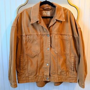 We The Free Tan Jean Jacket